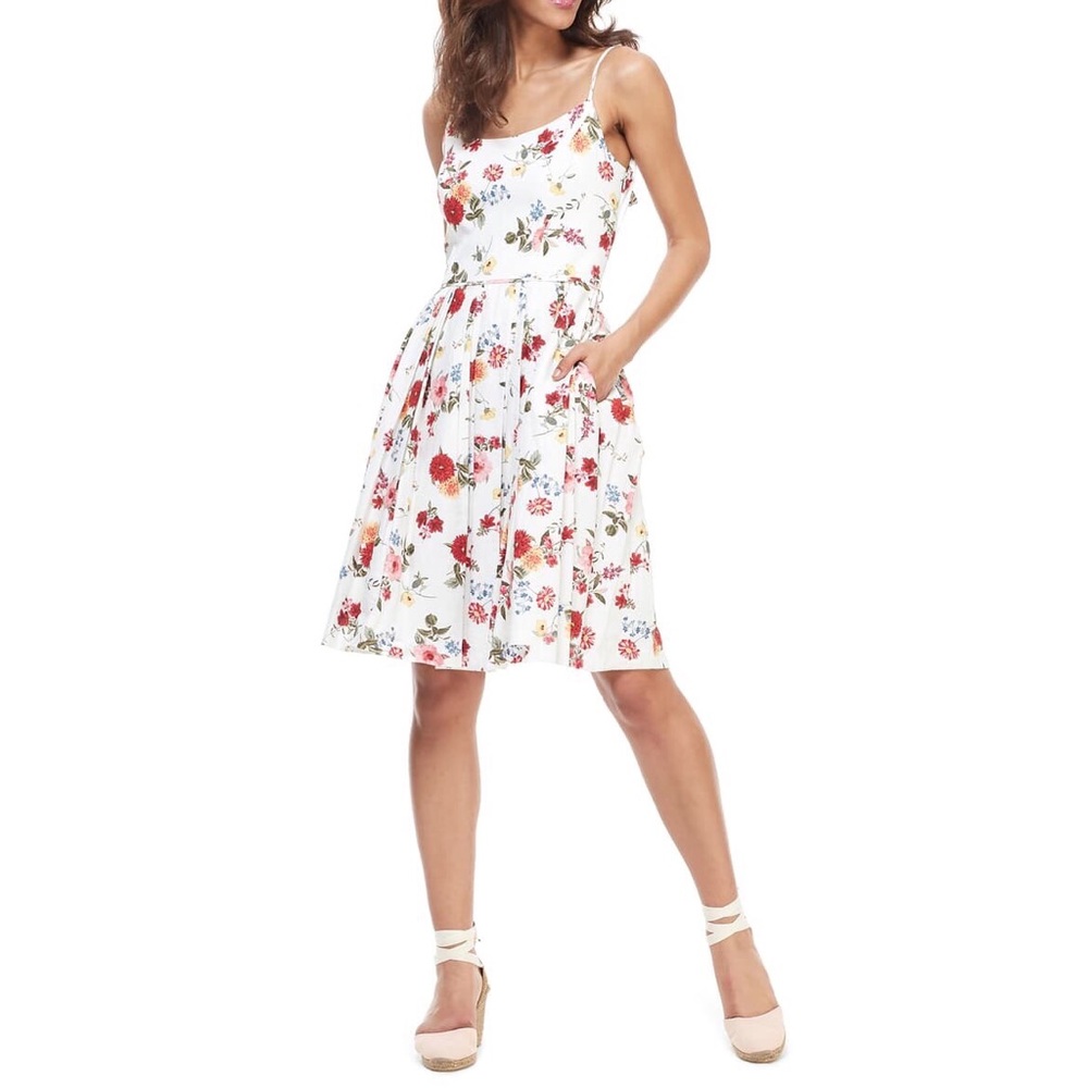 Gal Meets Glam NWT Floral Bow Dress - Picture 5 of 10